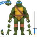 Super7 ULTIMATES! Teenage Mutant Ninja Turtles Leonardo - 7" TMNT Action Figure with Accessories Classic Cartoon Collectibles and Retro Toys
