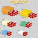 6 Pcs Buffet Food Risers, Large Acrylic Dessert Cupcake Table Stands Fruit Display Shelf Catering Supply Party Jewelry Show Decor Risers Cube Box Nesting Multicolor(10", 9", 8", 7",6.5", 6")
