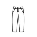 Mens Fashion Clothing Pants Black S