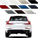 Car Rear Bumper Tow Hook Cover Compatible with Volvo XC60 2018 2019 2020 2021 Trailer Cover Cap 31449210 398490342 Small Lid Towing Eye Cap Gray Right Passenger Side