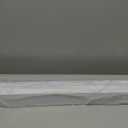 Joydeco No Drill Zebra Blinds for Windows, Cordless Day & Night Dual Sheer Roller Shades, Easy Installation, Free-Stop Light Filtering Privacy Blinds for Home(White,34" W x 75" H,Old Version)