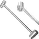 Uenhoy Double Head Door Hinge Adjustment Tool 14-19mm, Hinges Gap Adjusting Wrench, Labor Saving Door Hinge Repair Tool for Fireproof Door Anti-Theft Door Residential