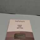 MANZI Shiny Pantyhose for Women 2 Pairs Shimmer Sheer Tights Ultra Silky, 3XL