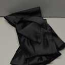 Large Satin Bow for Backdrop, Giant Bow Ribbon Tie for Themed Room Wall Decor Ornaments Door Wedding Engagement Bachelorette Shower Bridal Christmas Tree Decoration (Black, 15x59 Inches)