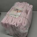 MiniArk Large Storage Baskets for Organizing, Closet Shelf Baskets for Clothes Blanket Towels, Baby Nursery, Toy Bins Box, Woven Rope Baskets, 17 x 13 x 7.5, 4 Packs Light Pink