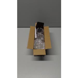 Tbestmax Qtips Holder Bathroom Container, 10 OZ Cotton Ball/Swabs Dispenser, Apothecary Jar Organizer for Storage Brown Wood Lids