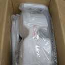 Raised Toilet Seat with Handles for Elderly - Toilet Seat Risers for Seniors with Adjustable Padded Arms - Elevated Toilet Safety Seat for Standard or Elongated Commode