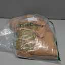 TOPDesign 12-Pack Economical 16"x15" Khaki Cotton Tote Bags, Lightweight Medium Reusable Grocery Shopping Cloth Bags, Suitable for DIY, Advertising, Promotion, Gift, Activity