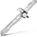 A-Premium Front Left Electric Power Window Regulator with 6-Pin Motor Compatible with Ford Transit-150/Transit-250/Transit-350 2015-2020, Front Driver Side (One Touch Up/Down, Medium or High Roof)