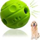 Large Wobble Giggle Ball for Dogs Wobble Ball Interactive Dog Toys Ball Giggle Sounds When Shake or Roll for Indoor Outdoor Dog Training Playing Dog Gifts-5.51in (Green)