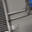 A-Premium Air Conditioning A/C Condenser Compatible with Chevrolet, GMC, Cadillac Vehicles - Silverado, Tahoe, Sierra, Yukon, Escalade