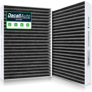 2pcs Cabin Air Filter Set for BMW 530i, 530i xDrive, X5, X6, X7, 530e, 540i, 540i xDrive, 740i, 750i, 750Li xDrive, 840i, Alpina B7, M5, M550i xDrive, M8, Replace 64119366401