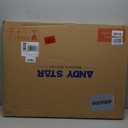 ANDY STAR Gold Bathroom Mirror, 20x30 Brushed Gold Vanity Mirror for Bathroom, Brushed Brass Oblong Stainless Steel Metal Frame Mirror for Over Sink