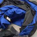 TBMPOY Men's Winter Jackets Skiing Waterproof Snow Thick Fleece Lined Hooded Utility Cold Weather Warm Outdoor Ice Work (X-Large, Blue)