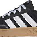 adidas Unisex-Kids Breakbase J, Black/White/Gum, 7