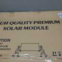 200 Watt Solar Panel 18BB, 25% High Efficiency, N-Type 12V 200W Solar Panel, Monocrystalline PV Modules, for Rooftop, RV, Farm, Trailer, Marine, Home Off-Grid System