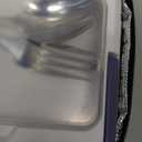 Rechargeable Heated Lunch Box for Men, 1.3L Cordless Electric Lunch Box for Adults with Smart Scheduled Heating, Portable Food Warmer with Complete Accessories (Blue)