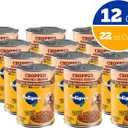 Pedigree Chopped Ground Dinner Adult Canned Soft Wet Dog Food, Beef Bacon & Cheese Flavor, 22 oz. Cans (12 Count, Pack of 1) (EXP 08/13/27)