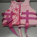 Tooklee Kids Swim Vest for 1-2-3-5-7-9 Years Old, Toddler Swim Vest 20-30-50-90 lbs for Boys & Girls, Kids Floaties Buoyancy Jacket for Pool & Beach, Soft Neoprene Comfort Dual Strap Vest, Pink, L