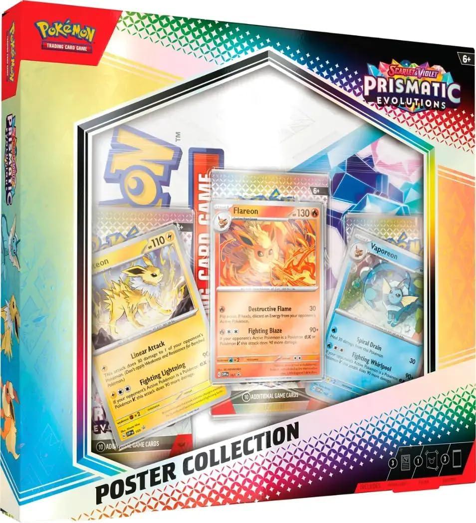 Pokemon TCG: Scarlet & VioletPrismatic Evolutions Poster Collection