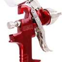 BANG4BUCK High Performance HVLP Gravity Feed Spray Gun with 1.4mm 1.7mm 2.5mm Fluid Tips, 1000cc Aluminum Cup for Auto Paint, Primer, Clear/Top Coat & Touch-Up