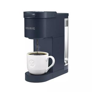 Keurig K-Slim Single Serve K-Cup Pod Coffee Maker, Featuring Simple Push Button Controls And MultiStream Technology, Navy Blue