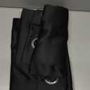 MIULEE Black Blackout Curtains for Bedroom Living Room 84 Inches Long 2 Panels, Thermal Insulated Room Darkening Drapes Solid Grommet Top Noise Reduction Light Blocking Window Treatments 40x84 Inch