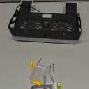 PS5/Slim/Pro Wall Mount Kit with Cooling Fan & Charging Station, PS5 Shelf Floating Mount for All PlayStation 5/Slim/Pro Disc & Digital Console, PS 5 Wall Bracket Behind TV, PS Five Pro Accessories