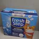 Fresh Step Advanced Extreme Multi Cat Clumping Litter with Febreze Freshness, Low Dust, Odor Control with Ammonia Block Tech, Compatible in Automatic Litter Boxes, 37 lbs. (2 x 18.5 lb)