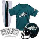 Franklin Sports NFL Youth Football Uniform Set for Boys & Girls - Includes Helmet, Jersey & Pants with Chinstrap + Numbers (Small)