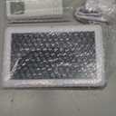 Fokey Weather Station Wireless Indoor Outdoor, Indoor Outdoor Thermometer Wireless Clock, Weather Stations Digital Home Gauge 7.6in Large Display Atomic Clock Temperature Humidity Phase, White