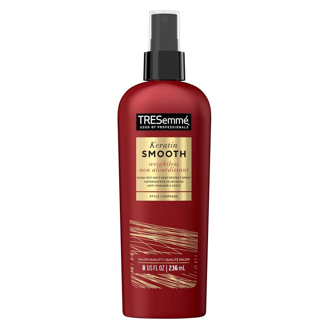 TRESemm Expert Selection Heat Protection Spray, Keratin Smooth, 8 oz (8 FL Oz (Pack of 1)