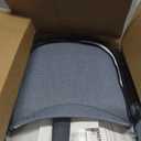 UPPAbaby Bassinet V3 - Compatible with Vista, Cruz, Ridge Strollers - Overnight Sleep Solution - Mattress, Sheet and Bug Shield Included - Julian (Dusty Blue Mélange)