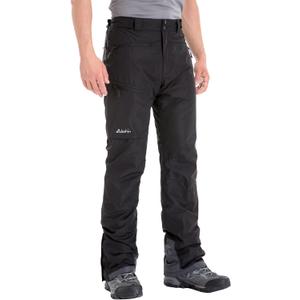 clothin Men's Insulated Ski Pant Fleece-Lined Waterproof Snow Pants (Medium, Black)