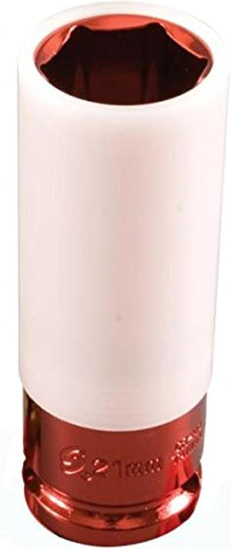 Sunex 284921 1/2-Inch Drive 21-Mm Extra Thin Wall Wheel Protector Impact Socket