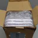 Delamu 2-Tier Multi-Purpose Bathroom Under Sink Organizers and Storage, Stackable Kitchen Pantry Organization, Pull Out Medicine Cabinet Organizer with Movable Dividers, White, 2 Pack