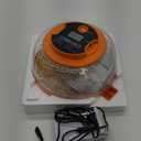 18 Egg Incubator with Automatic Egg Turning and Humidity Control, Incubators for Hatching Eggs, Chicken, Ducks, Goose, Pigeon, Quail, Parrot Incubator for Farm, Lab, Science Classroom, Home (Orange)