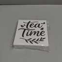 Funny Desk Shelf Decor, Tea Time Wood Sign | Tea Time Sign, Funny Shelf Sign, Home Office Decor, Wood Sign