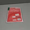 Mead Spiral 1-Subject Wide-Ruled Notebook, , Assorted Colors (05510) 6 Notebooks