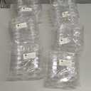 supernal 7oz Clear Dessert Cups,60 Pack Plastic Dessert Cups Serves 60 Guests,Ice Cream Cups Disposable,Clear Plastic Appetizer Cups Peferct for Desserts Cocktails Fruit Parfait Trifle Mousse Pudding