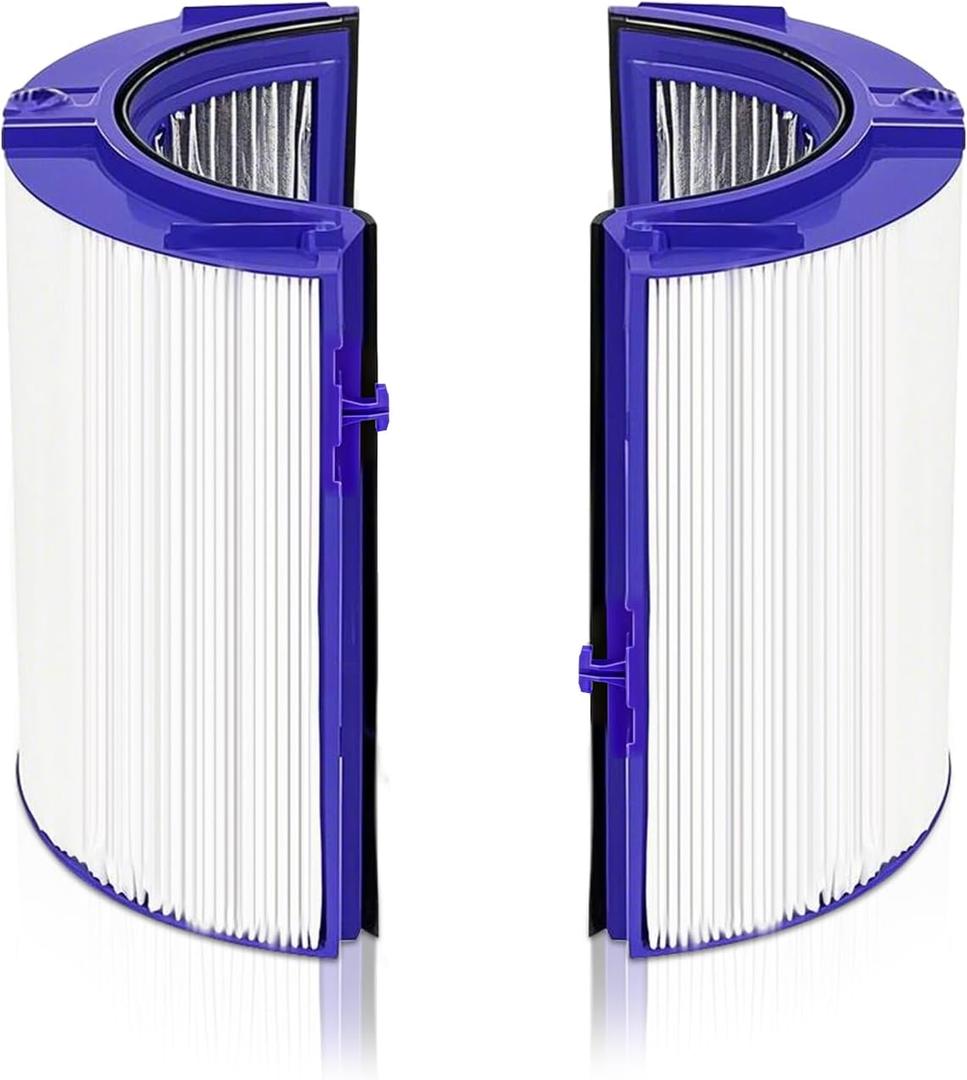 Air Purifier TP06 Filter Replacement Compatible with Dyson PH01 HP07 HP10 TP07 TP10 TP09 HP09 HP06 TP06-360 Combi Glass Pure Cool Hot Humidify Fan Filter & Activated Carbon Filter