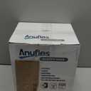 Garden Hose 50FT, Lightweight 3-Layer PVC Flexible Water Hose, No Kink, Leak-Resistant, High-Pressure with Metal Fittings, Durable for Outdoor, Gardening, Washing Cars, Easy to Store (Deep Black)