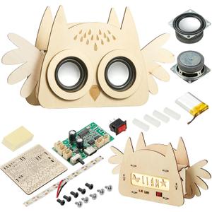 STEM Projects for Kids & Adults Build Your Own Bluetooth Speaker Science Physics Experiment Electronics Kit DIY Set Idea for 8 9 10 11 12 13 Years Old Gifts for Boys & Girls