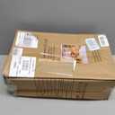 3-Piece 2D Lighted Christmas Deer Family Set - HOYECHI Large Outdoor Yard Reindeer Holiday Decoration with 145 LED Lights, Stakes, Zip Ties - Gold