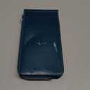 Foxer Large Women's Card Wallet, Navy Blue