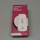 Aniborsa utomatic Electric Pencil Sharpener - Auto Feed, Auto Stop & Auto Eject, Rechargeable for Classroom, Home, School, Office, Rose Red