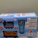 Lionel Mattel Thomas & Friends Battery O Gauge Toy Train Set with Remote, Locomotive, Train Cars, & Track with Authentic Train Sounds, Lights, & Water Vapor Smoke Effects for Kids 4+