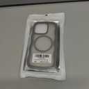 Hualele Magnetic for iPhone 13 & iPhone 14 Case, Compatible with MagSafe, Military Grade Dropproof Translucent Matte Back Cute Curly Wave Edge Slim Phone Case,Grey