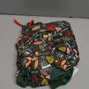 LovinPet Large Dog Onesies Big Pajamas: Wound Care/Post Surgery, Anxiety Relief, Lightweight Stretchy Fabric, Dog Pajamas,Dog Jammies, Reflective Stripe, Dew & Moss Dark Green Print, Pet PJ's/Medium