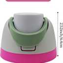 Replacement Lid for Owala Freesip, One Button Water Bottle Top Replacement Cap Compatible with Owala Cup 16oz 24oz 32oz 40oz, Leakproof Replacement Lids AccessoryBPA-Free (Light Gray)